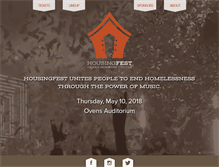 Tablet Screenshot of housingfest.org